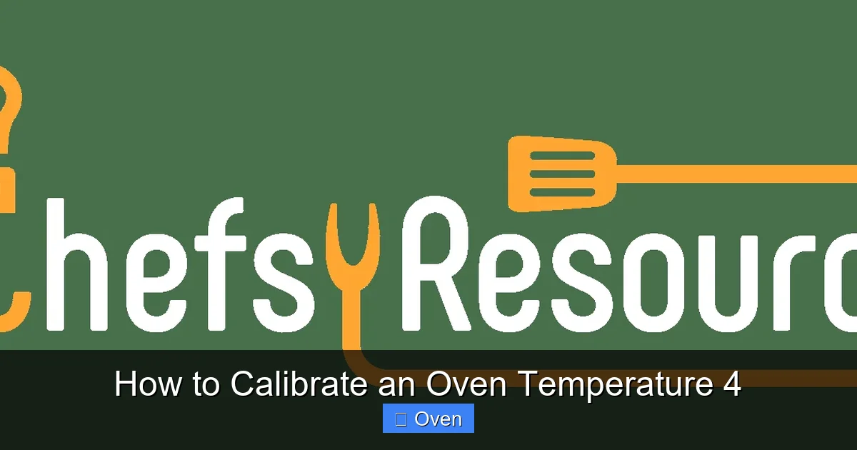 How to Calibrate an Oven Temperature 4
