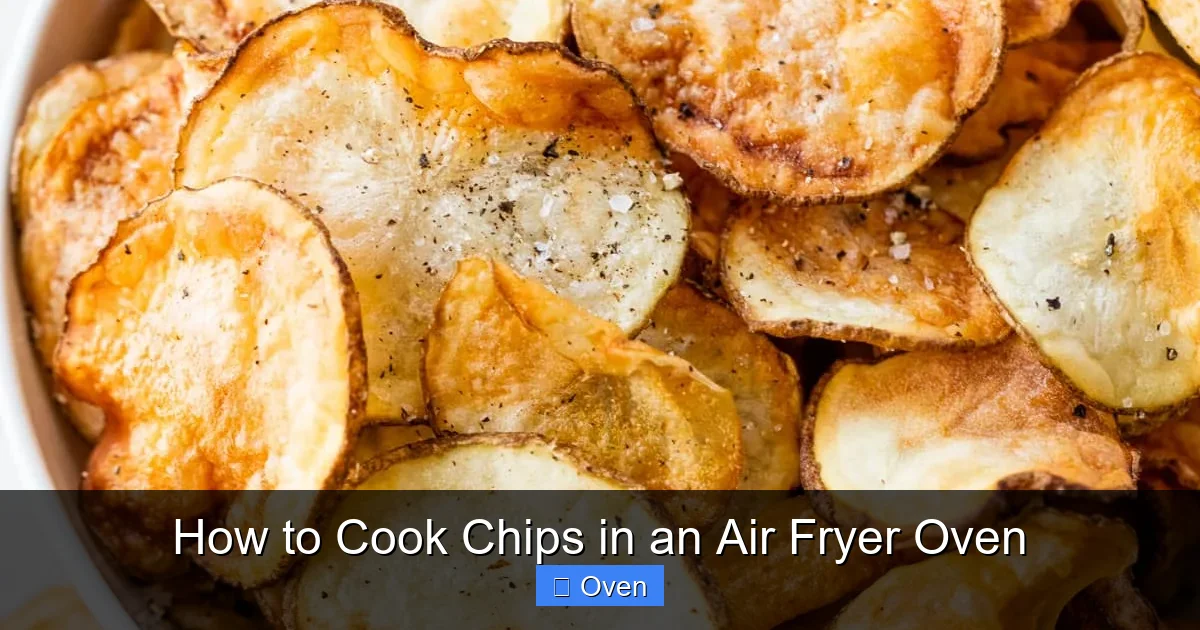 How to Cook Chips in an Air Fryer Oven