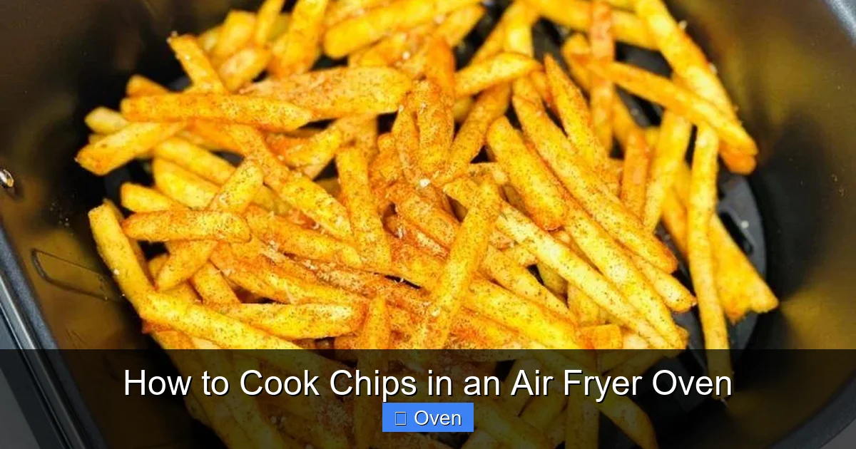 How to Cook Chips in an Air Fryer Oven