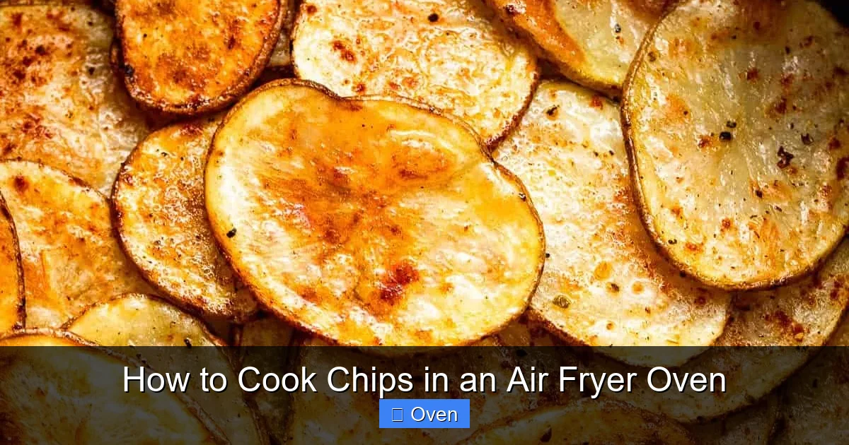 How to Cook Chips in an Air Fryer Oven