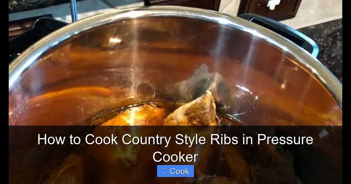 How to Cook Country Style Ribs in Pressure Cooker