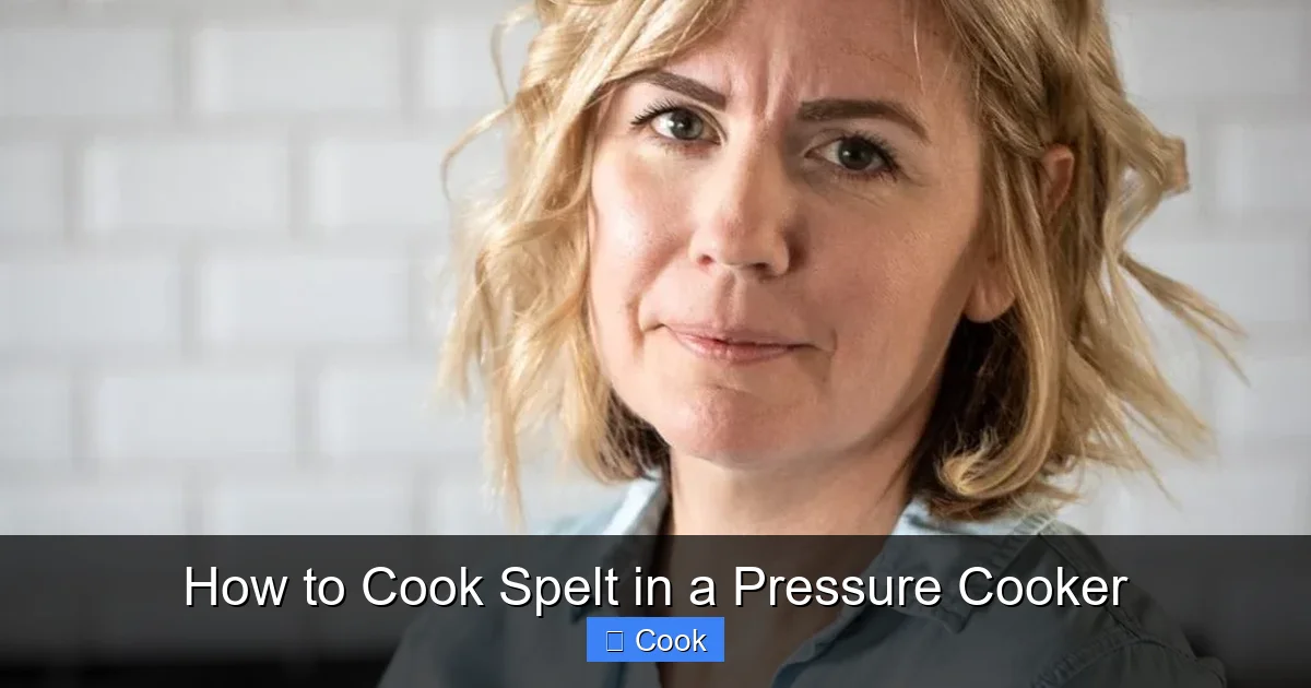 How to Cook Spelt in a Pressure Cooker