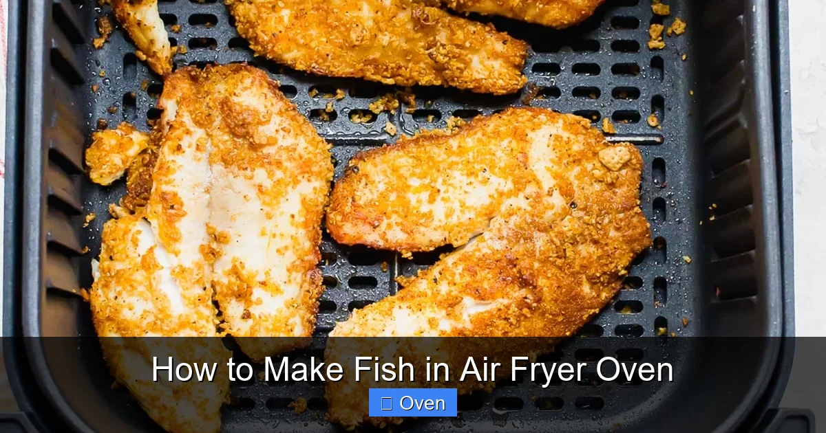 How to Make Fish in Air Fryer Oven