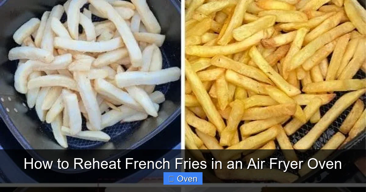How to Reheat French Fries in an Air Fryer Oven