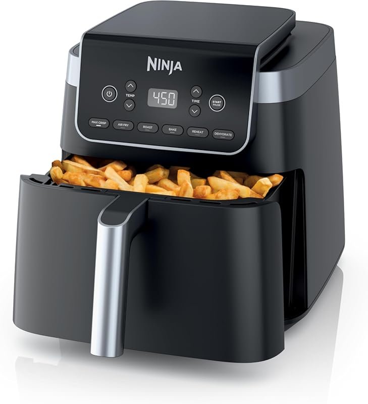 Ninja 6.5 QT XL Air Fryer with 6-in-1 Cooking and Extra Capacity