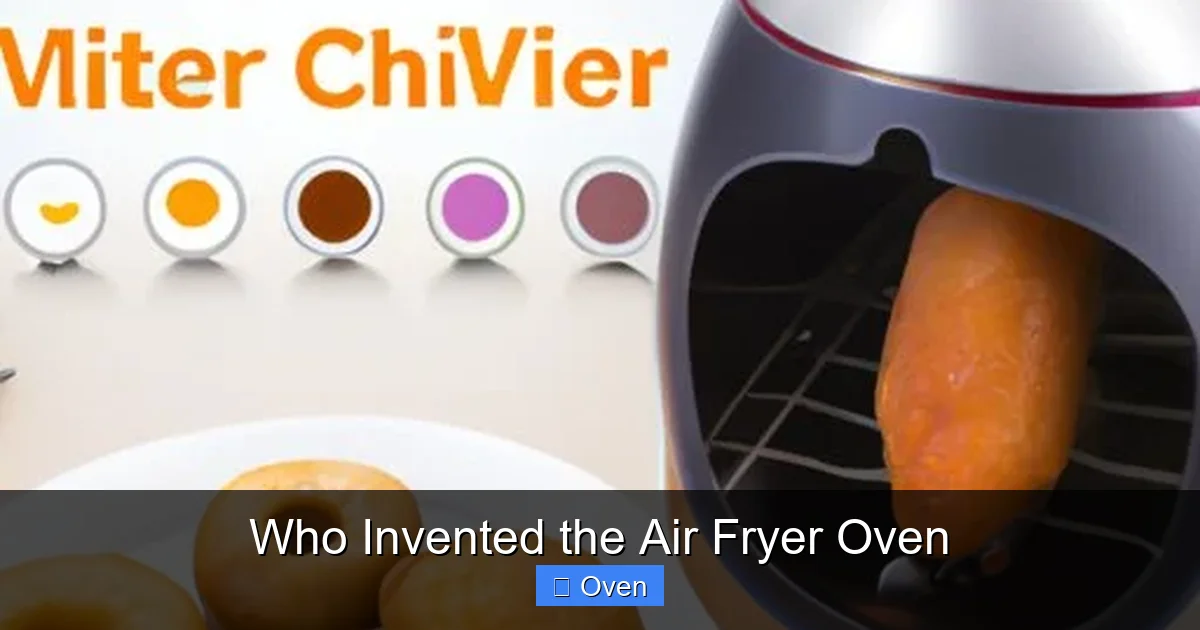 Who Invented the Air Fryer Oven